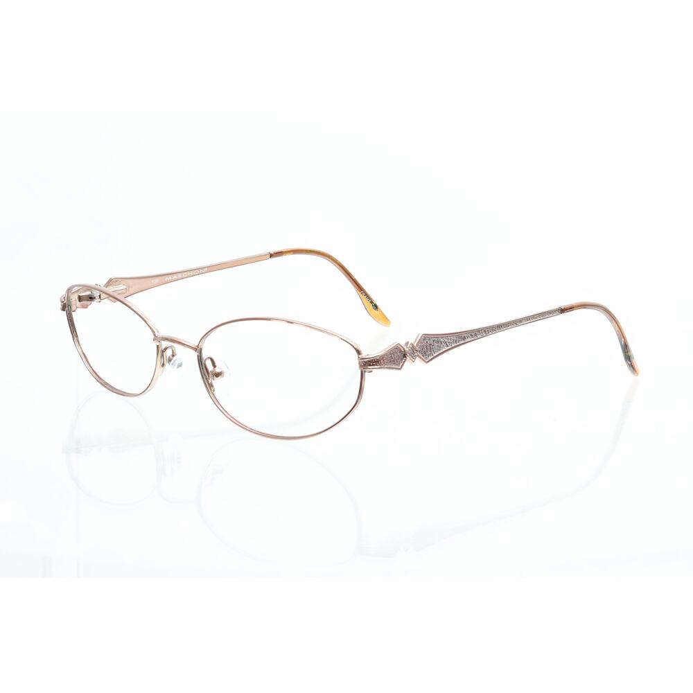 Marchon Tres Jolie 130 52-18-130mm Nutmeg  Eyeglasses FRAMES ONLY - GOOD